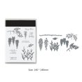 thumbnail image 1 of Troqueles De Corte De Metal Plantillas de sello de troqueles de corte de Metal para sellos de álbum de fotos en relieve para álbum de recortes DIY Sywqhk Libre de BPA, 1 of 7