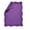 Purple, variant on Soft Fleece Quilted Blanket Wrap with Filling - Dermatological Friendly, Breathable, Fast-Drying, Wrinkle-Resistant with Locked Edges, Versatile Blanket for Home, Car and Travel
