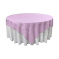 thumbnail image 1 of LA Linen TCpop90x90-LilacP45 Polyester Poplin Square Tablecloth, Lilac - 90 x 90 in., 1 of 1