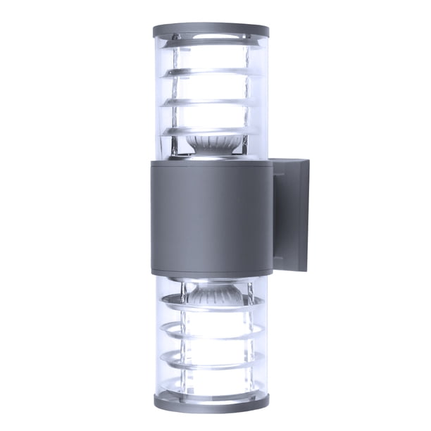 Pantalla De Plástico De Aluminio Resistente Al Agua De 24 W, Lámparas De Pared Led, Lámpara De Pared Ip65, Enchufe E27 Para Exteriores Speravity HA025434-05