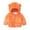 Orange Color, variant on Godderr Toddler Baby Boys Girls Winter Fleece Coats,Thick Warm Bear Ears Hooded Cotton Coat Jacket Newborn Fleece Snowsuit Jackets Outerwear for 9M-5Y