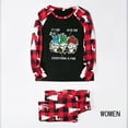 thumbnail image 3 of Red Plaid Gnome Matching Family Christmas Pajamas Matching With Dog Funny Saying “It’s Fine. We’re Fine. Everything Is Fine", 3 of 7