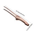 thumbnail image 1 of Upgrade Your BBQ Game with 1pc Self-Standing Stainless Steel Grill Tongs for Korean and Japanese BBQ, Veggies, and Seafood - Perfect for Home, School, Bakery, Camping, and Oven Use with Bonus Tweezers, 1 of 5