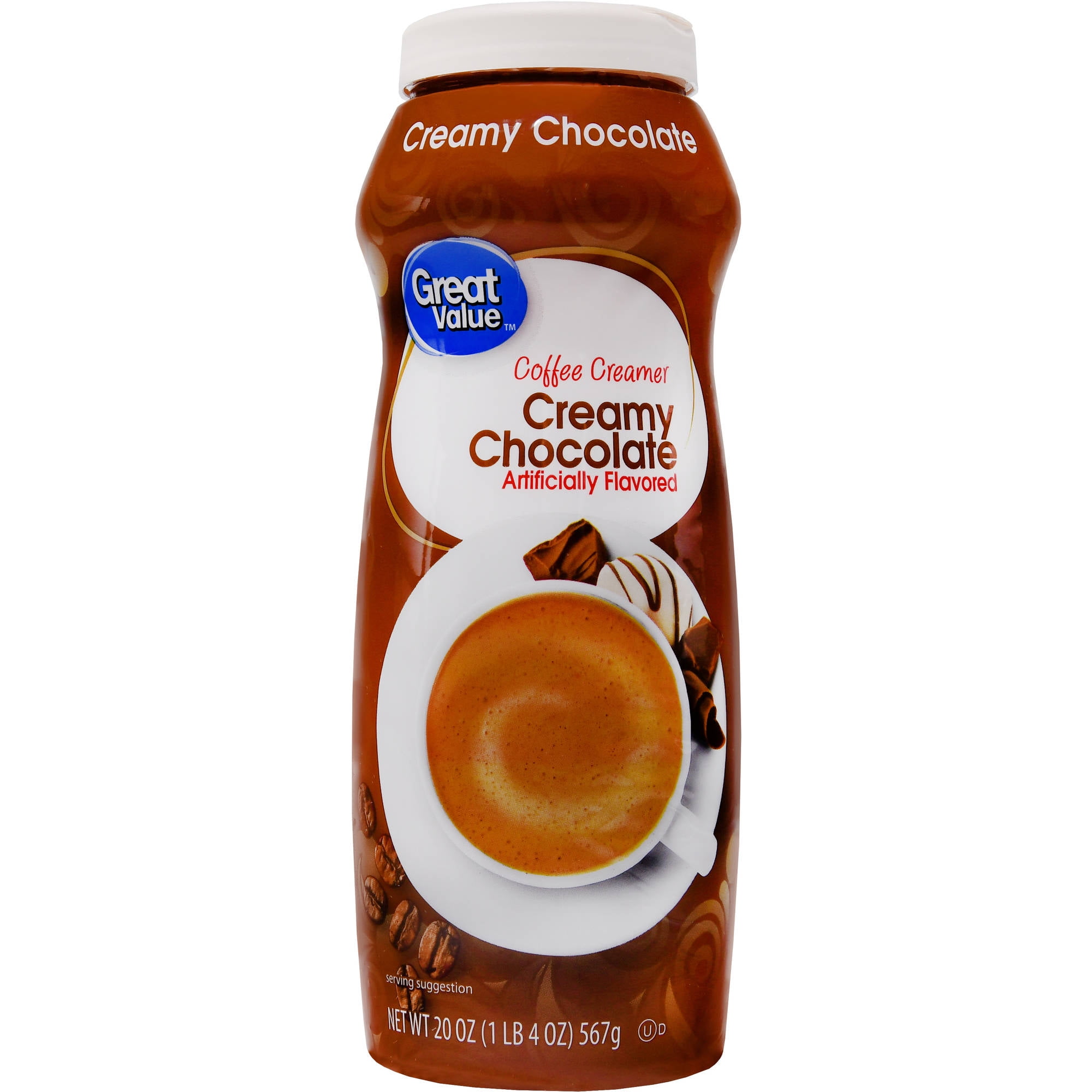 Download Great Value Coffee Creamer, Creamy Chocolate, 20 fl oz - Walmart.com - Walmart.com