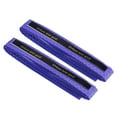 thumbnail image 1 of Empuñadura antideslizante para raquetas de tenis y bádminton con bordes elevados, púrpura, paquete de 2, 1 of 7