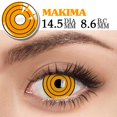 thumbnail image 1 of Bio-essence lentes de contacto para ojos, accesorio de Anime para Cosplay, lentes de Color para Halloween, pupilas de colores para ojos, 1 par, 1 of 4
