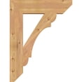 thumbnail image 3 of Ekena Millwork 5 1/2"W x 26"D x 34"H Olympic Slat Smooth Bracket, Western Red Cedar, 3 of 4