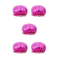 thumbnail image 3 of Minnieouse Gorro de dormir para mujer, gorros para el pelo de ducha, a prueba de aceite, a prueba de polvo, multicolor, cubierta para cabeza de niña, rosa Type2 NO2 Minnieouse CBP377610, 3 of 6