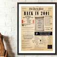 thumbnail image 4 of 23rd Birthday Party Decor Poster 23 Years Ago Back In 2001, 4 of 5
