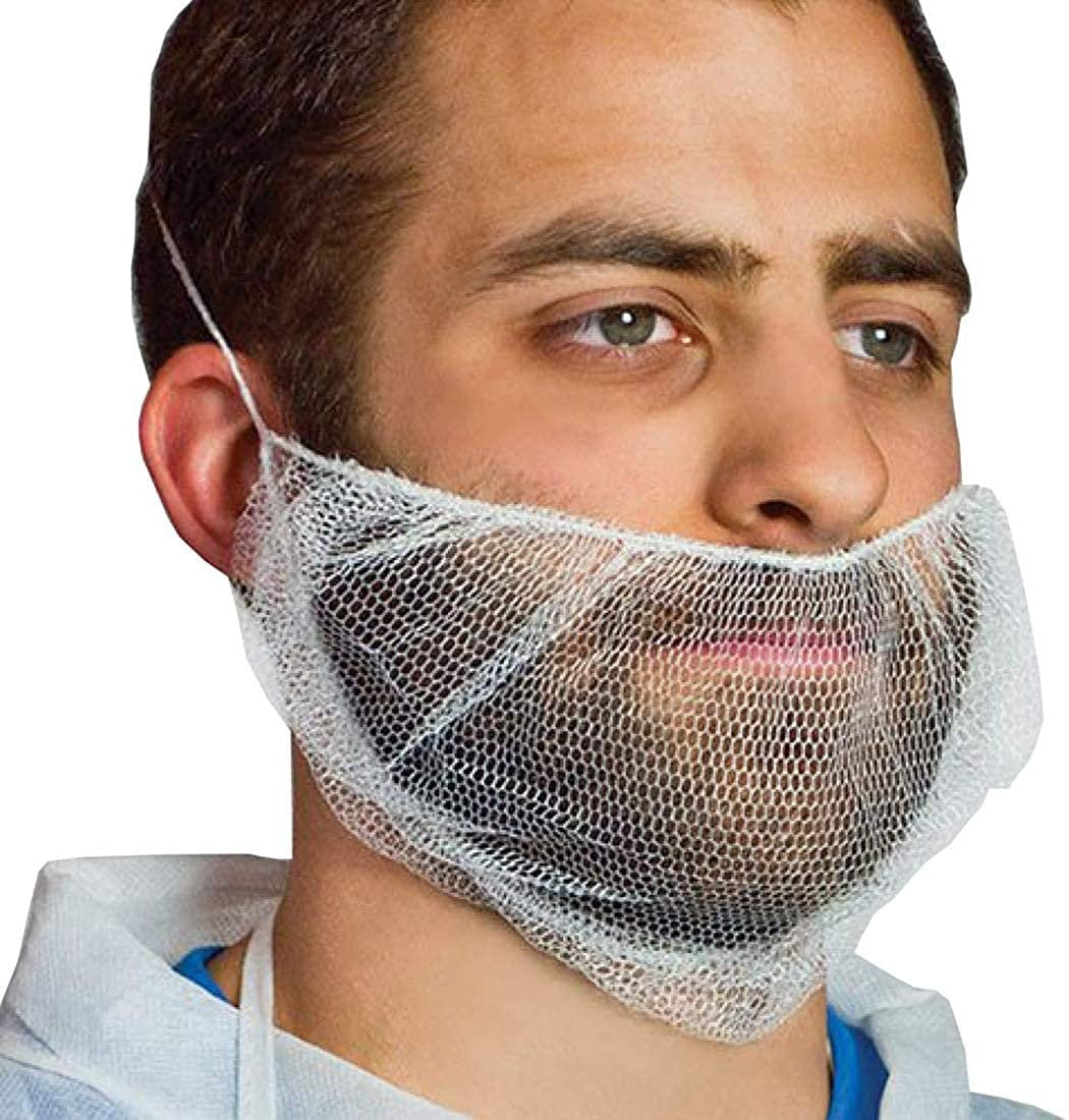 Reviews for G  F Products White Disposable Polypropylene Beard Net Covers  with Elastic Bands 100Piece  Pg 1  The Home Depot