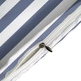 thumbnail image 4 of 3 Pcs Soft Bedding Set, Includes 1 Duvet Cover with Zipper And 2 Pillow Shams,Aesthetic Distant Blue And White Vertical King(102"×90"), 4 of 8