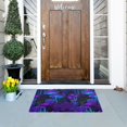 thumbnail image 5 of Yayeee Doormat for Inside 20"x32" Absorbent Low-Profile Washable Non-Slip Rubber Backed Entryway Rug, Night Mushrooms Pattern, 5 of 8