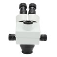 thumbnail image 3 of Zoom Microscope Head, Adjustable Accurate Alignment Microscope Head with 0.5X+2X Object Lens for Experiment, 3 of 7