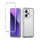 thumbnail image 1 of Acrylic Transparent Case For Redmi Note 13 Pro+ 5G, 1 of 5