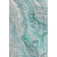 thumbnail image 2 of Addison Rugs Mayfield Premium Machine Washable Transitional Abstract Teal Rectangle Rug, 10' x 14', 2 of 7