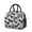 Black and Gray, variant on Womens Black and White Halloween Elements Pattern Lunch Box for Work,Insulated Lunch Bag for Women,Loncheras Para Mujer,Leakproof Adult Lunch Bag for Work,Beach,Travel,Picnic,Camping