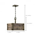 thumbnail image 2 of Nuvo Lighting - Winchester-4 Light Pendant in Traditional Style-18.75 Inches, 2 of 4