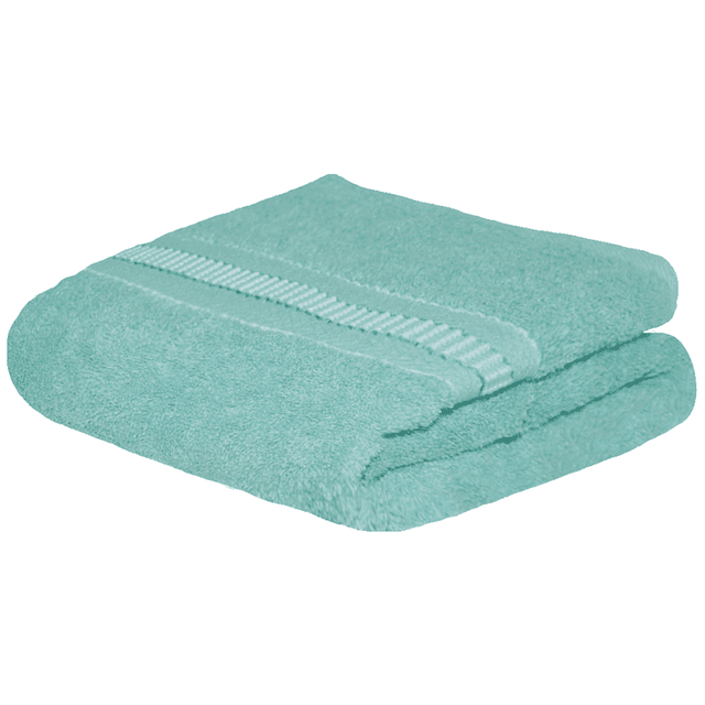 Toalla Baño Completo colores varios, 150x80cm - 620gr Suave Y Absorbente- Cenefa Bordada - AGUA 4