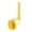 Yellow, variant on FTsdfkl Pet Bath Brush with Shampoo Dispenser - Silicone Massage Grooming Tool With Ergonomic Handle,2-in-1 Shower Massage Tool for Long Short Haired Dogs Cats Shower