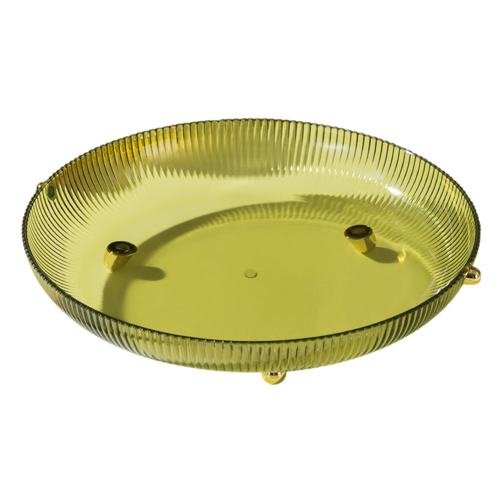 BeforeyaynFruit Plates Home Multifunctional PET Goldplated Candy