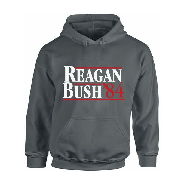 Awkward Styles Awkward Styles Reagan Bush 84 Hooded Sweatshirt Reagan Bush 84 Hoodie Pullover Republican Gifts Retro Presidential Campaign Hoodie Sweatshirt Ronald Reagan Bush Sweatshirt Hoodie Patriots Hoodie Walmart Com Walmart Com