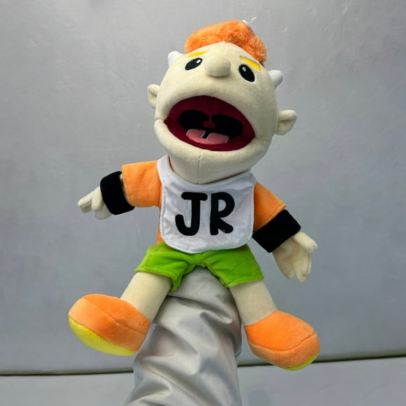 15.7" Jeffy Puppet SML Toys, Jeffy Puppets Sml Toy, Mischievous Funny Puppets Toy, for Children Boys Girls Jeffy Role-Playing, for Kids Ages 0-4 Jeffy (40cm)