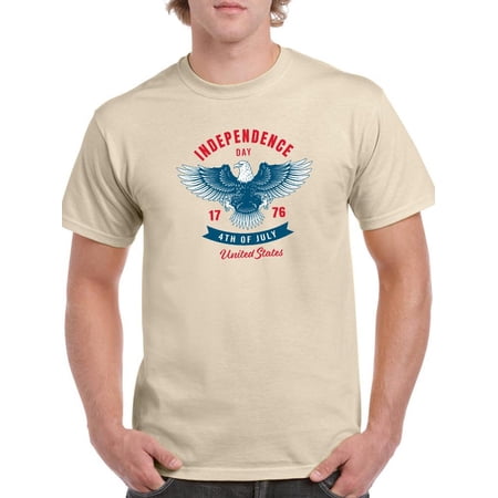 Independence Day Eagle T-Shirt Men -Image by Shutterstock Male x-Large