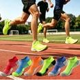 thumbnail image 7 of KOITHOT 12 Pairs Mens Ankle Socks Athletic Low Cut Cushioned Comfortable Running Socks for Men Size 10-13, 7 of 7