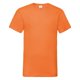 thumbnail image 1 of Fruit Of The Loom - Camiseta Básica de pico de manga corta de  superior para hombre (Naranja), 1 of 2