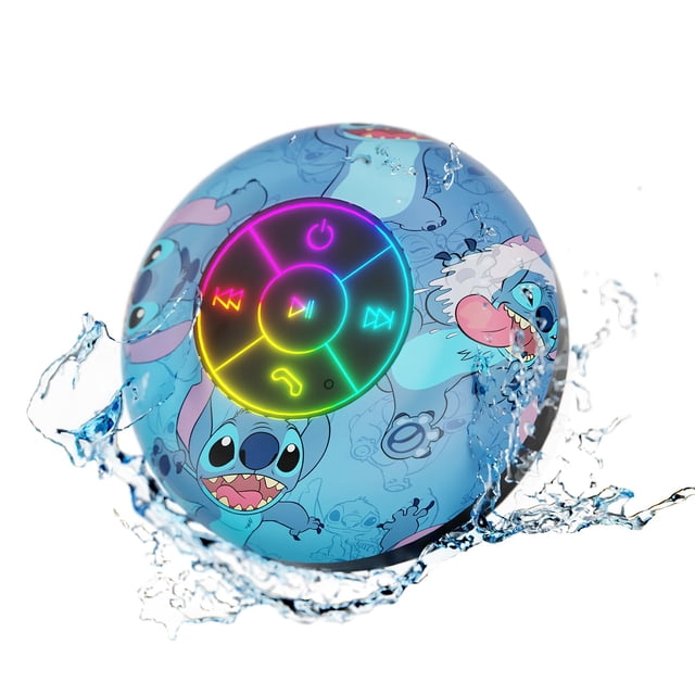 Altavoz Bluetooth para ducha iJoy Disney Lilo and Stitch IPX4