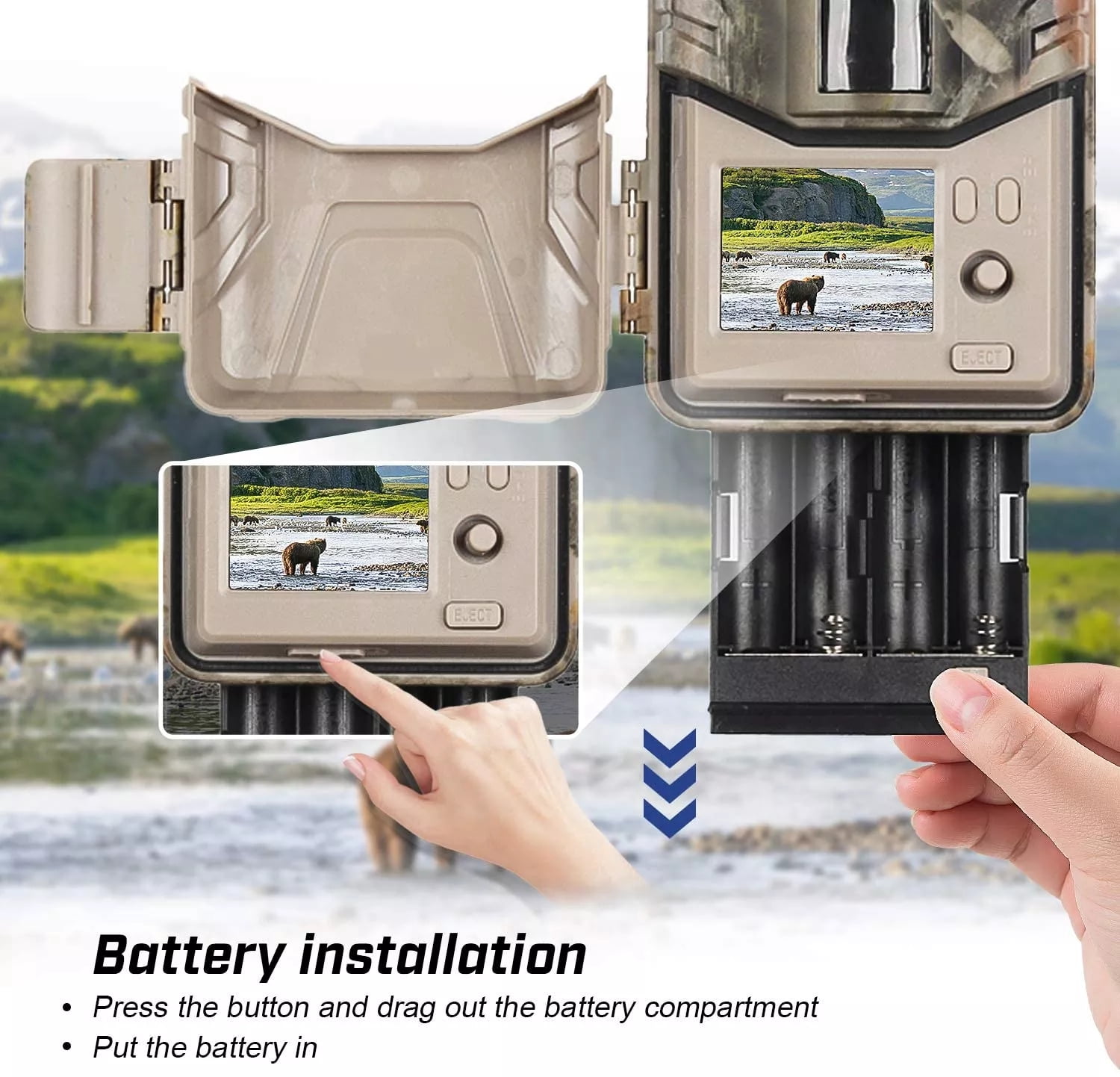 SuntekCam 4G Cellular Trail Camera - 36MP 4K Wildlife Hunting Cameras With Night Vision APP Control