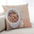 thumbnail image 1 of Ahgly Company Foods Nuts Indoor Throw Pillow, 18 inch by 18 inch, 1 of 6