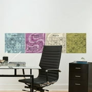 WallPops! Dry Erase 4 Piece Twister Calendar Wall Decal Set