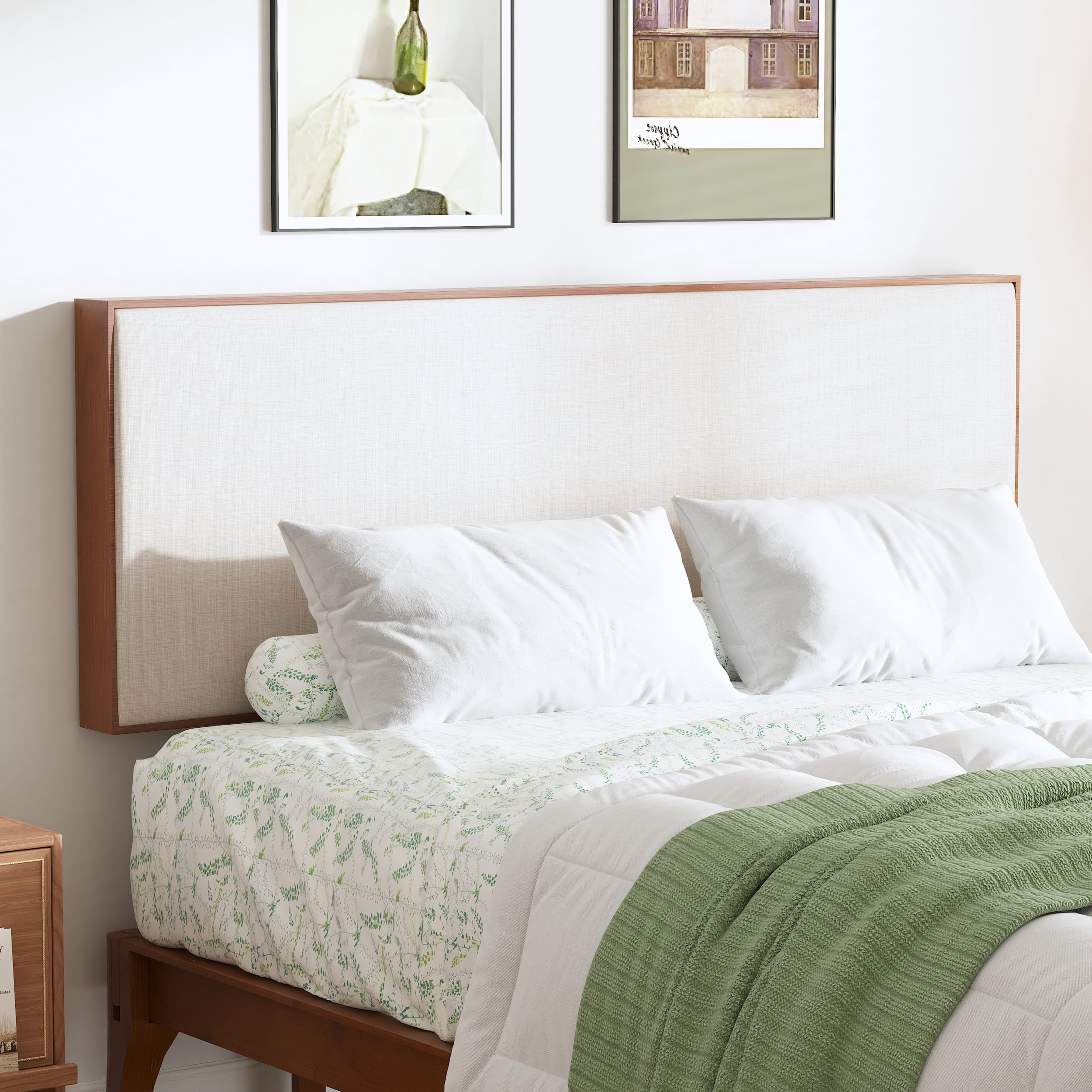 Tête de lit réglable en bambou Noble House, format king