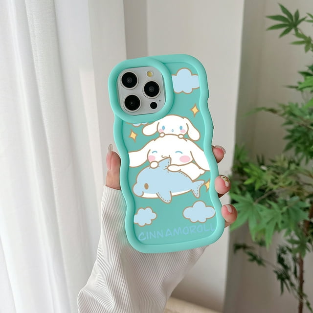 Cute Hellos Kittys Kuromis Cinnamon Dog Phone Case For OPPO Reno 2 4 5 6 7 7Z 8 8T 11 Z Pro 4G 5G Candy Color Soft Back Cover