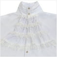 thumbnail image 2 of MYG Chemise pour Hommes Vampire Victorien Renaissance Gothique Blouse Médiévale à Volants, 2 of 9