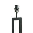 thumbnail image 3 of Better Homes & Gardens 18"H Metal Windowpane Table Lamp, Black Finish with Faux Wood Base, 3 of 8
