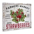 thumbnail image 3 of Stupell Industries Rustic Lodge Farmers Market Strawberries Canvas Art, 40 x 30, by Creatif Belle, 3 of 8