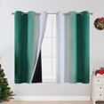 thumbnail image 1 of Cortinas opacas Estelar Textiler Ombre, 107 x 137 cm, 2 paneles, 1 of 9
