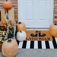 thumbnail image 4 of Welcome Door Mat Autumn Floor Mat Fall Seasonal Harvest Thanksgiving Halloween Indoor Outdoor Entrance Mat Bathroom Non-Slip Greeting Party Decorations 16 X 24 Inches, 4 of 7