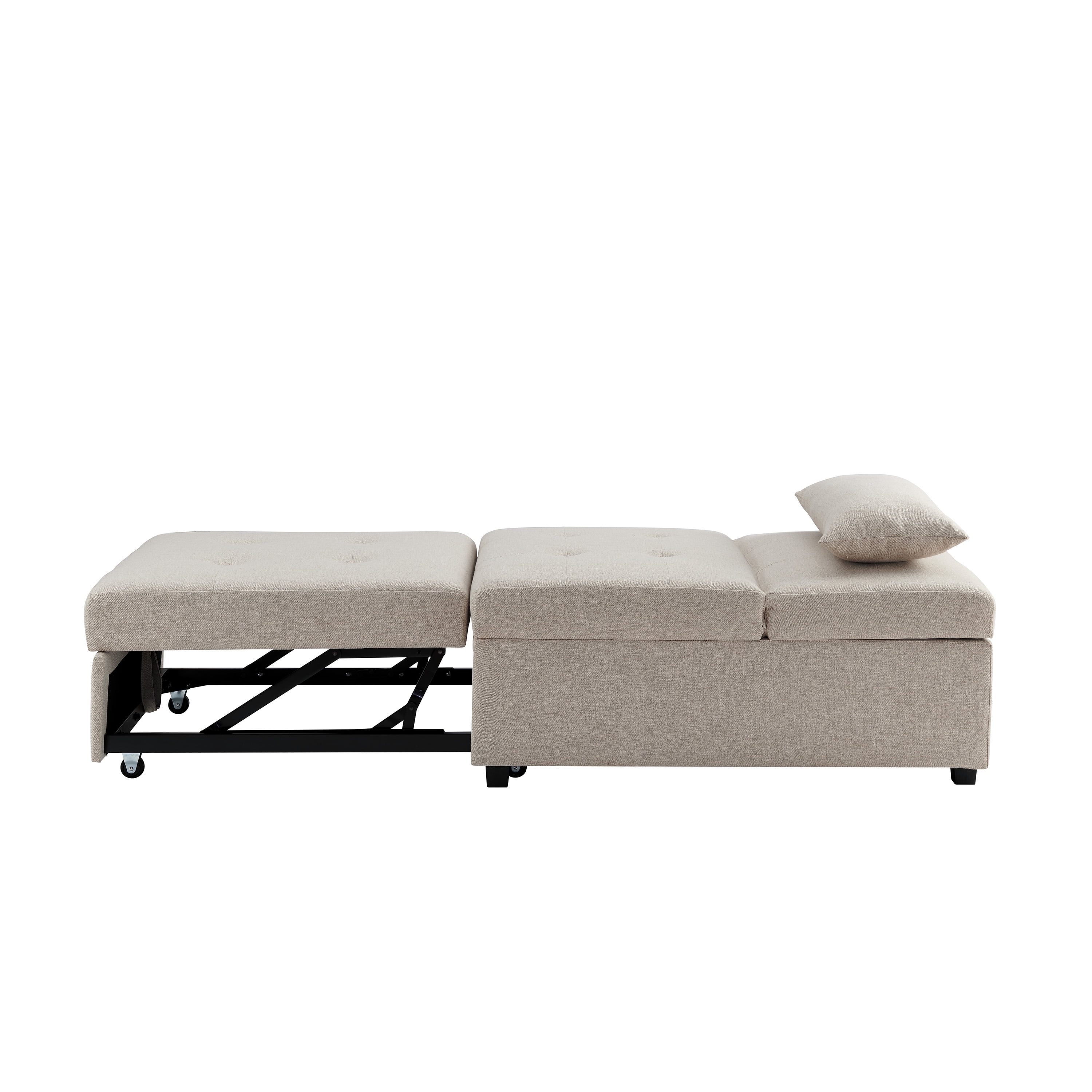 Boone Sofa Bed, Cream Twill