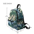 thumbnail image 3 of FORMRS Kids School Backpack with Front Zippered Pocket 12" Student Travel Daypack, Retro Tree, 3 of 6
