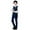 Blue, variant on Daznico Boys Tuxedo Suit Slim Fit Formal Wedding Party Revelry Shinning Outfit Suit Kids 4 Piece Vest Pants Jacket Suit Set,9-10 Years
