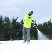 Ames Maximum-Stretch, White Elastomeric Roof Coating, 5 Gal