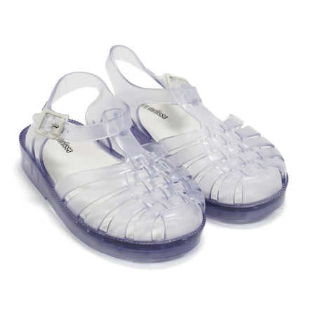 

Mini Melissa Toddlers Possession Jelly Sandals Clear 7 M US