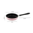 thumbnail image 3 of veasfak Poêle à Frire Ronde pour Gril Batterie de Cuisine Poêle à Sauter Rose, 3 of 3