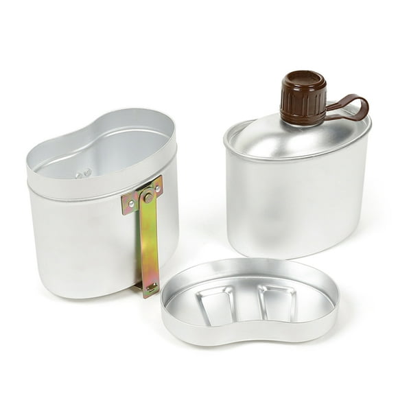 Outdoor Canteen,With Cup And Cookware Mess Kit Mess Kit Picnic And Cover Outdoor Canteen Set Cover Outdoor Cookware Cup And Cover Qahm Shubiao Outdoor Canteen Portable Buzhi Yubz