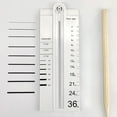 thumbnail image 4 of WHAMVOX 1Pc Goniometer Ruler Transparent Plastic for Professionals Home Use, 4 of 8