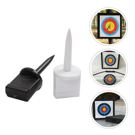 unbranded 30 Pcs Nylon Target Nail Outdoor Archery Accessories White Kids