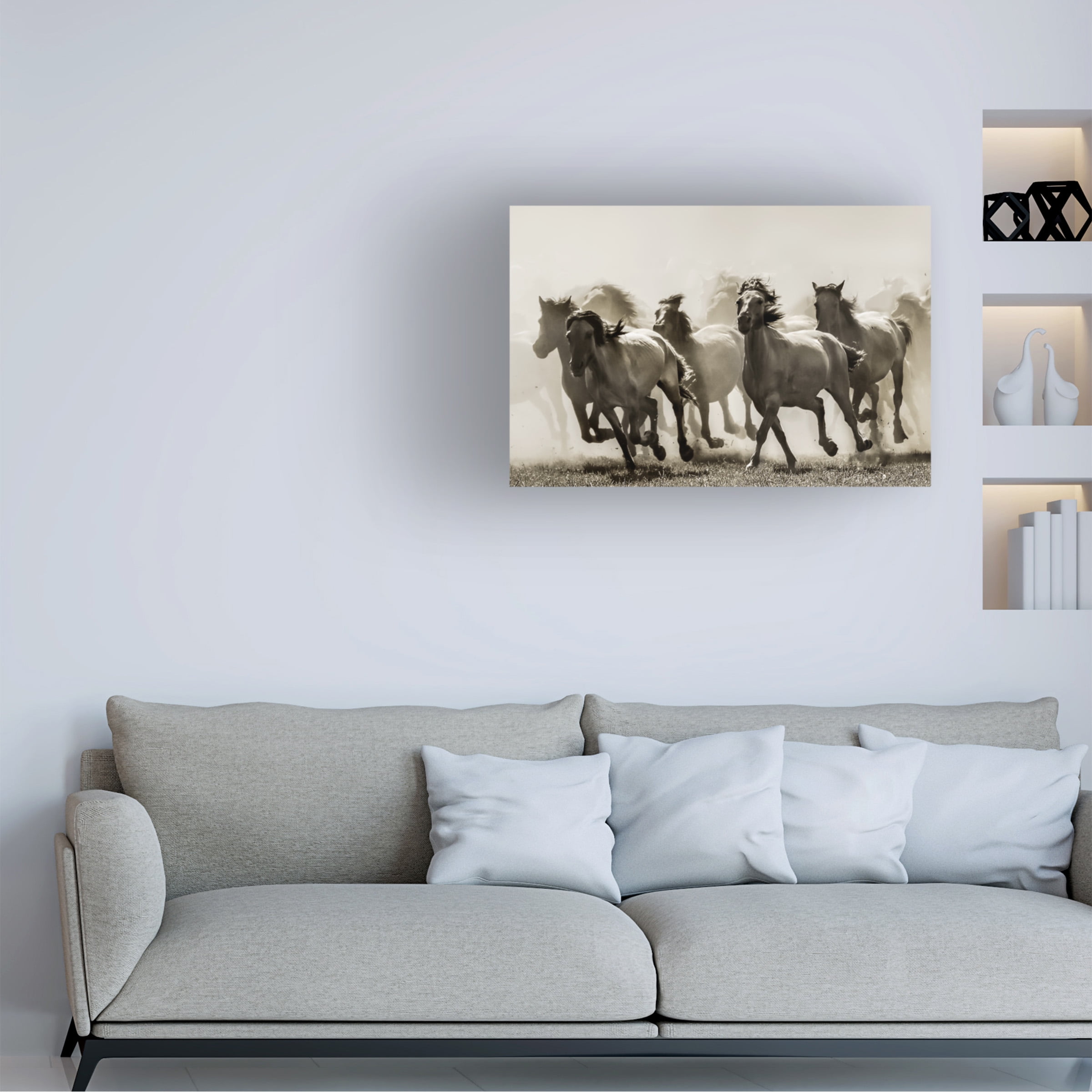 Heidi Bartsch 'Horse' Canvas Art
